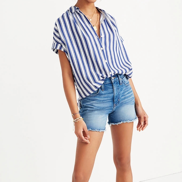 Madewell Tops - Madewell Central shirt in Shea stripe